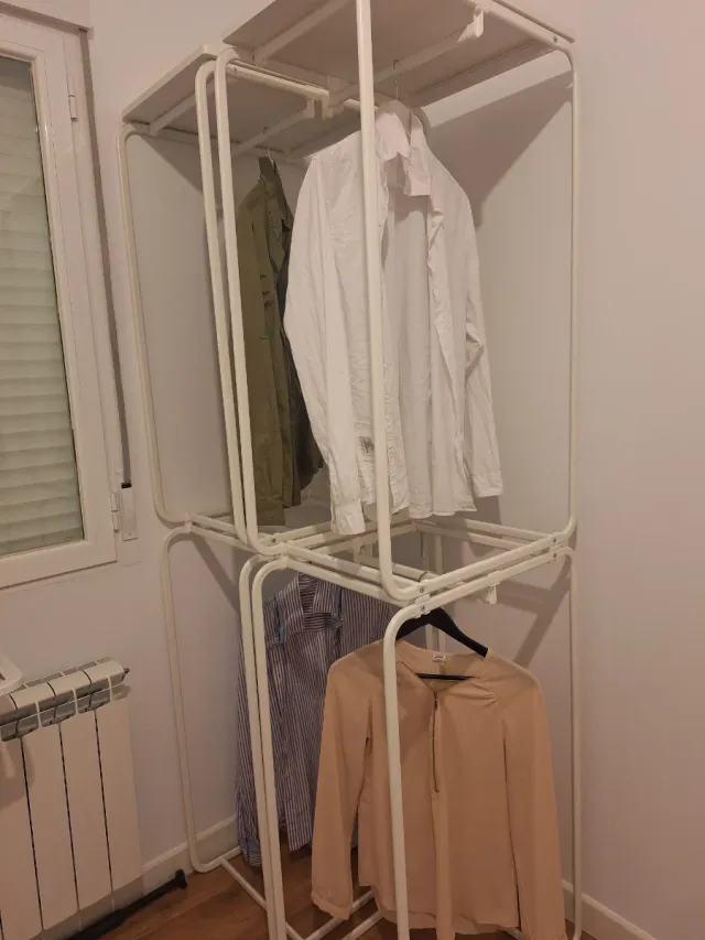 Perchero Metálico Blanco Ikea