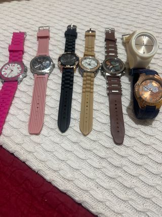 Lote de 7 Relojes