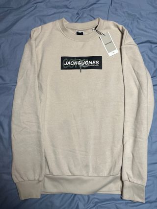 Sudadera Jack & Jones Beige