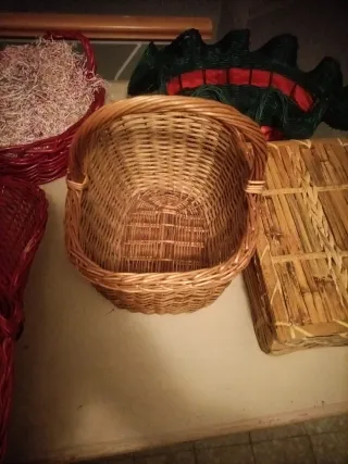 Cesti Natalizi Rossi e Marroni