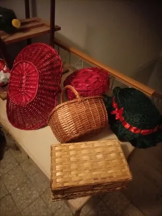 Cesti Natalizi Rossi e Marroni