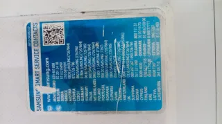 Lavadora Samsung ecobubble 8kg