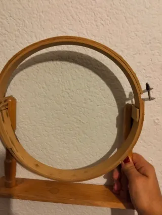 Bastidor Bordado Madera 26cm
