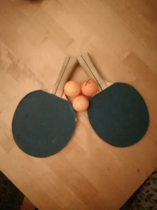 Palas y pelotas de Ping Pong