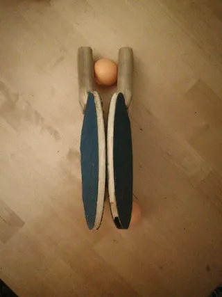 Palas y pelotas de Ping Pong