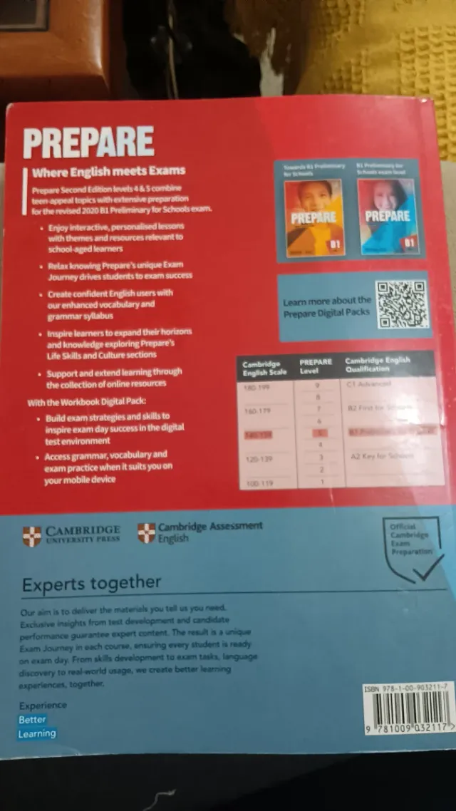 Prepare Level 5 Student's Book with eBook (Camb...