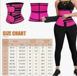 NUEVO Faja Reductora Neopreno Doble Ajuste