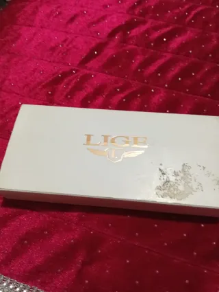 Reloj LIGE Azul y Dorado