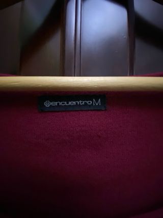 Jersey básico burdeos