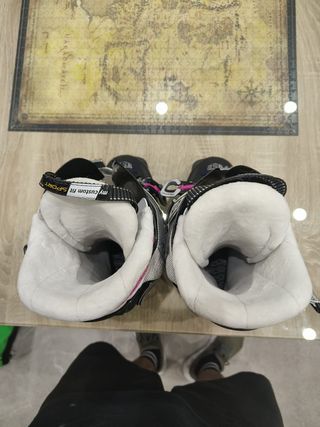 Botas de esquí Salomon 24.5 + accesorios