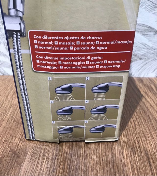 Mango ducha a ESTRENAR