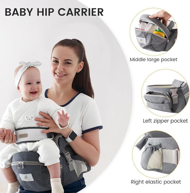 Asiento de cadera para bebé 0-36 meses