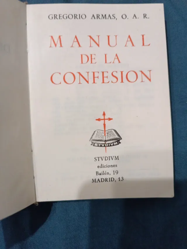Manual de la confesion 1966