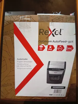 Trituradora Papel Rexel Optimum AutoFeed+ 50X