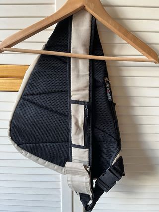 Zaino monospalla Sector Expander beige