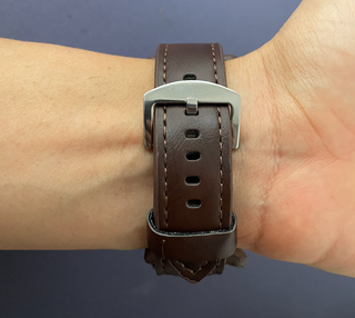 Reloj KTEVI Lujo Hombre Correa Marrón Negra