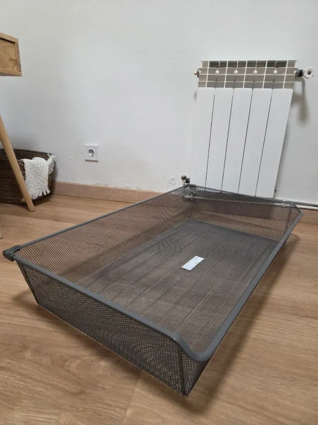 Cesta rejilla Ikea KOMPLEMENT gris