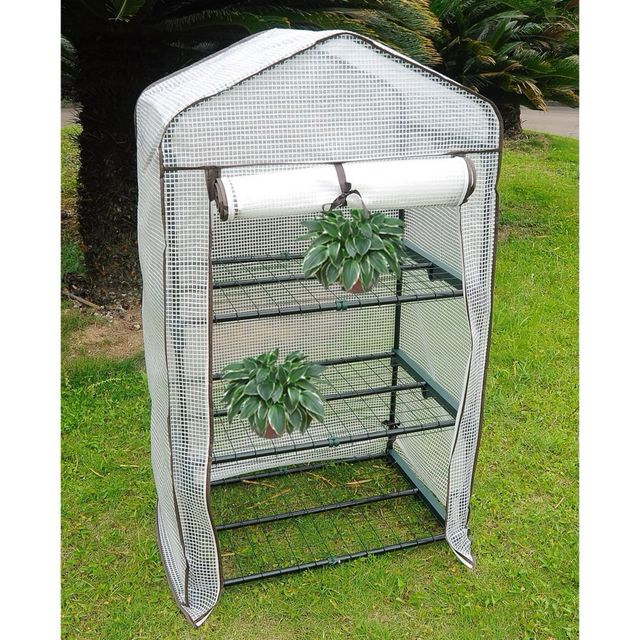 Estufa portátil 3 Níveis 69x49x125 cm