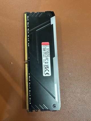 Memoria RAM Kingston DDR4 1X16GB 3200mhz #000472