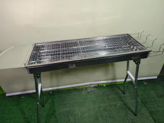 Parrilla Carbón Acero Inoxidable