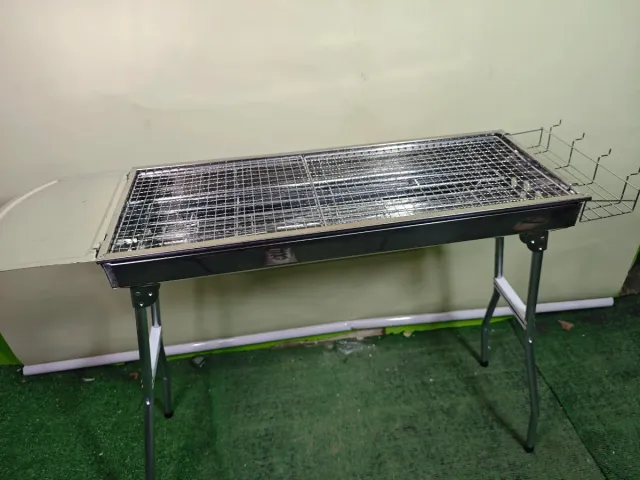 Parrilla Carbón Acero Inoxidable