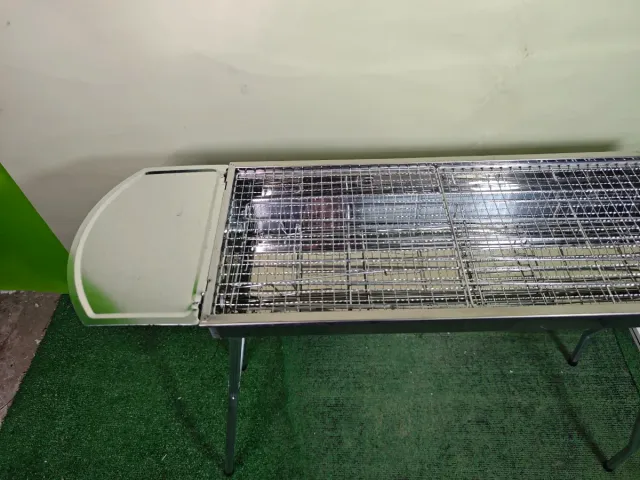 Parrilla Carbón Acero Inoxidable