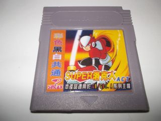 GAMEBOY COLOR SUPER ROCKMAN 3 RARO SINTAX GBC GBA