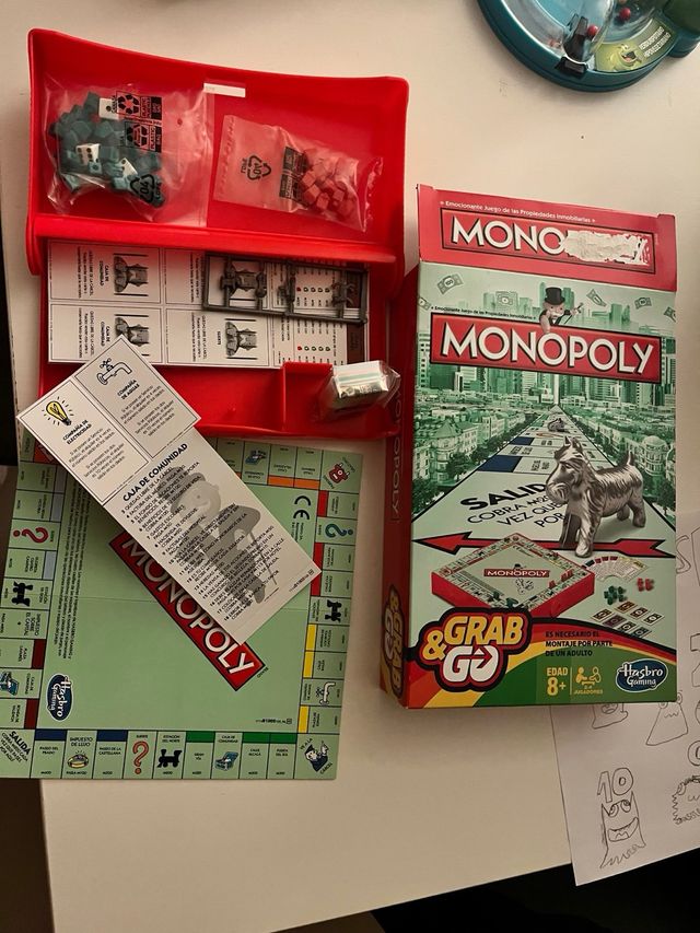 Monopoly y Tragabolas Viaje Hasbro Gaming