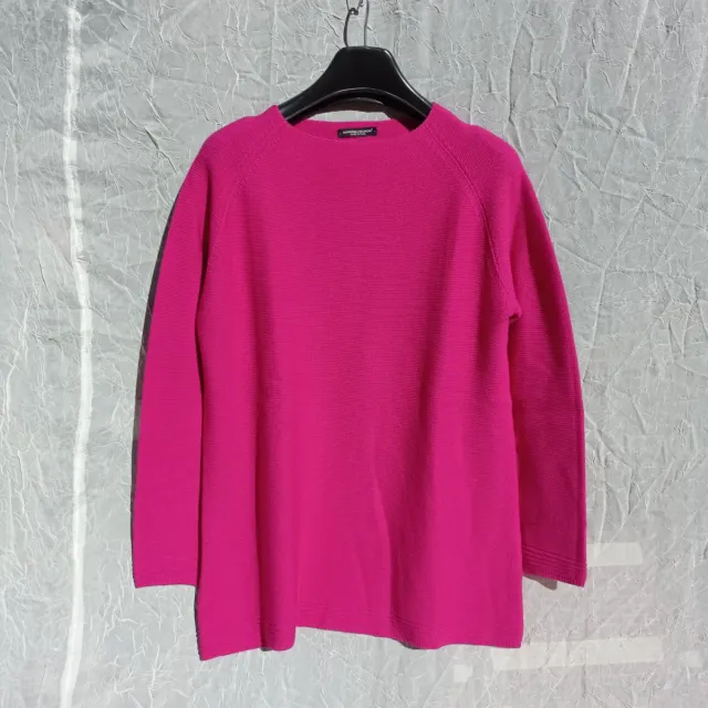 Maglione Eleonora Delbono Lana Rosa Taglia Unica