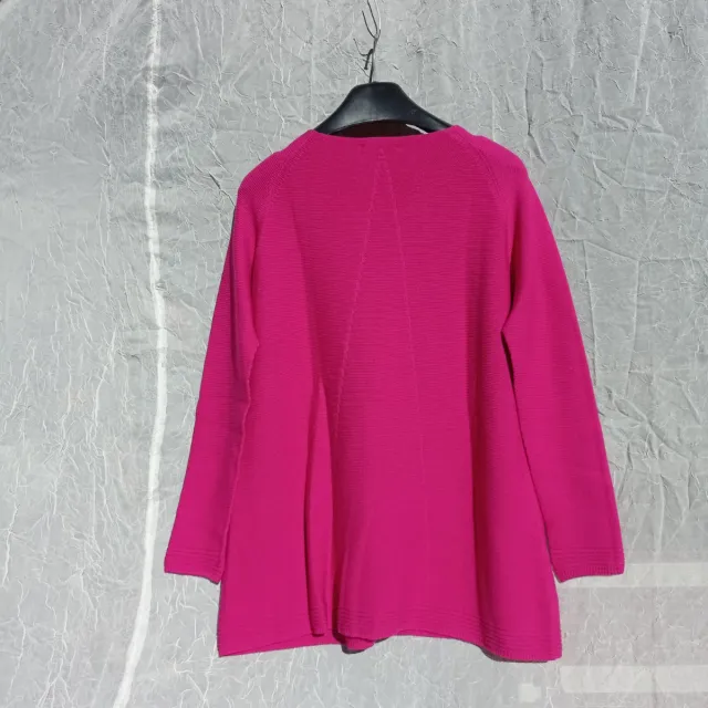 Maglione Eleonora Delbono Lana Rosa Taglia Unica