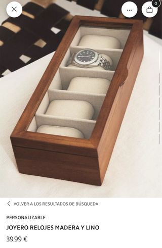 Joyero Relojes ZARA HOME