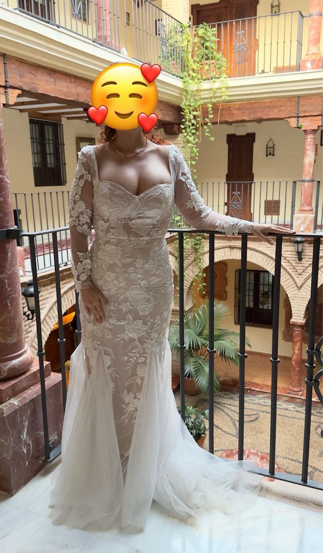 Vestito da Sposa Sirena con Coda