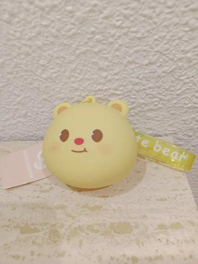 Monedero infantil oso amarillo