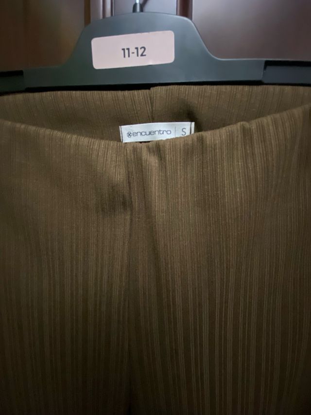 Pantalón marrón Encuentro ancho fin