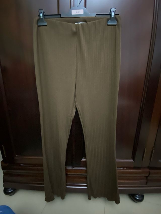 Pantalón marrón Encuentro ancho fin