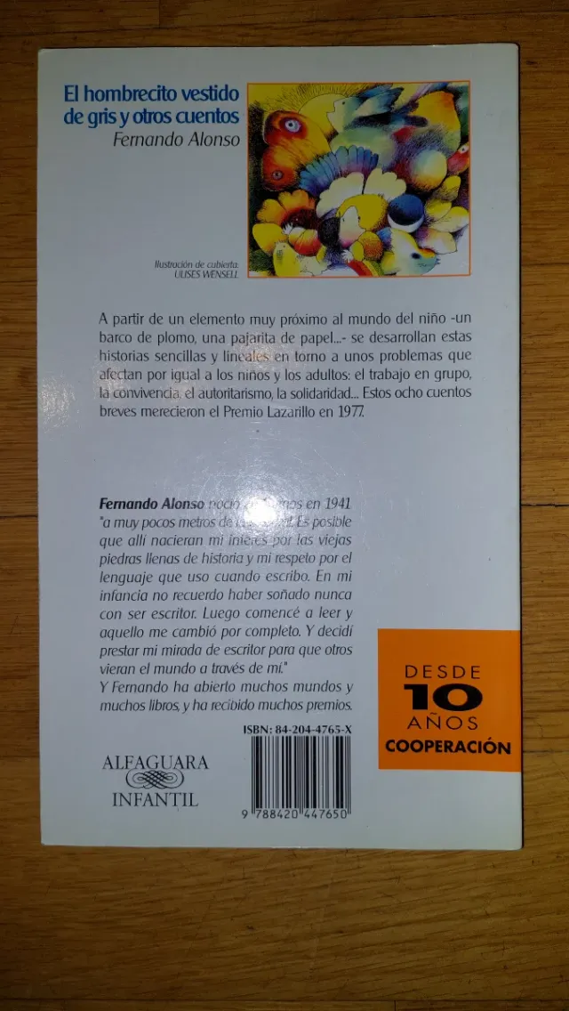Libro El hombrecito vestido de gris y otros cuento
