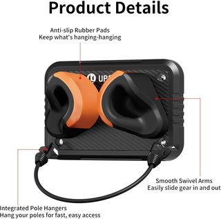 Soporte Pared para Esquís y Más