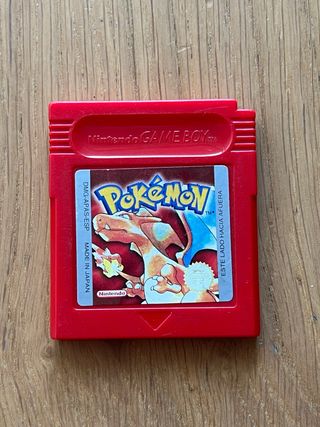 Pokémon Rojo Game Boy Nintendo Original