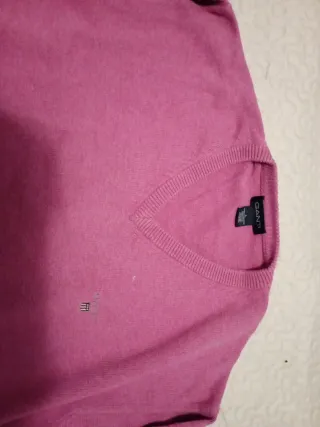 Jersey Gant Hombre Rosa Talla M