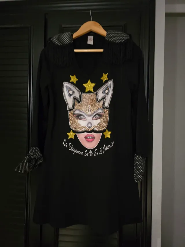 Lote de 8 vestidos Vestido Frida Kahlo Rock Gris