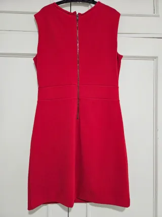 Vestido Mango Rojo Talla M