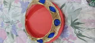 Collana bijotteria con pietre blu