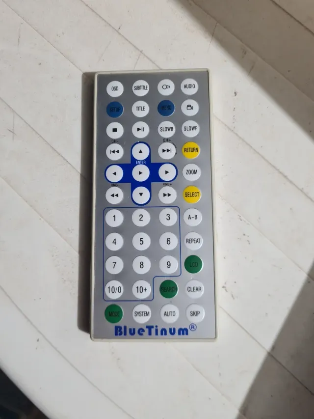 Reproductor DVD Portátil BlueTinum