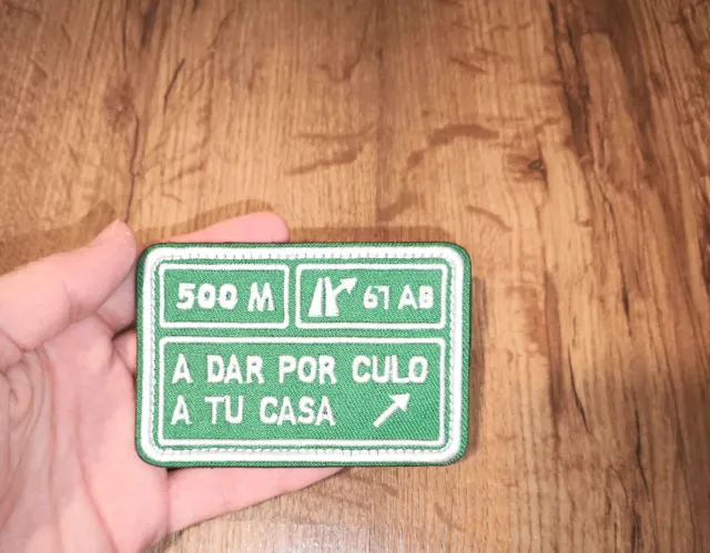 Parche "A dar por culo a tu casa"