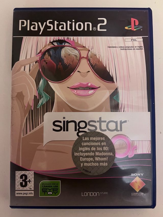 Singstar 80s PS2 Karaoke