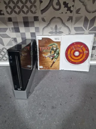 Consola Nintendo Wii Negra + Zelda