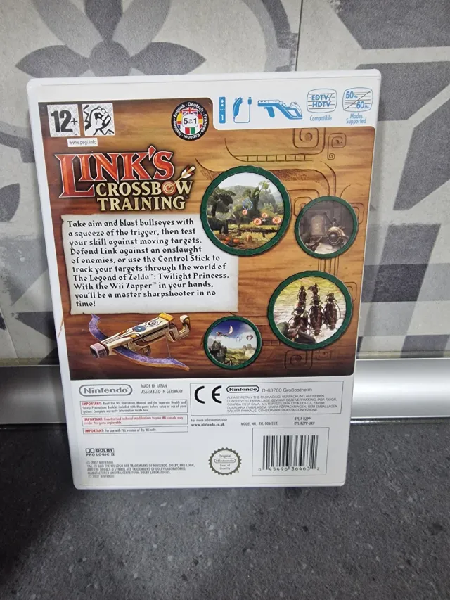 Consola Nintendo Wii Negra + Zelda