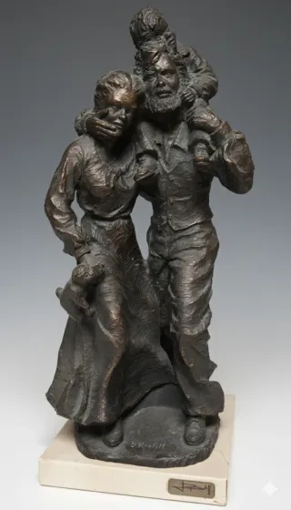 Escultura La familia Josep Bofill