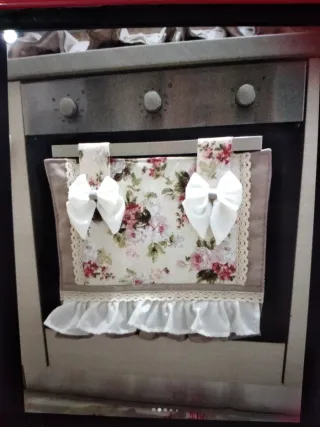 Coordinato cucina floreale