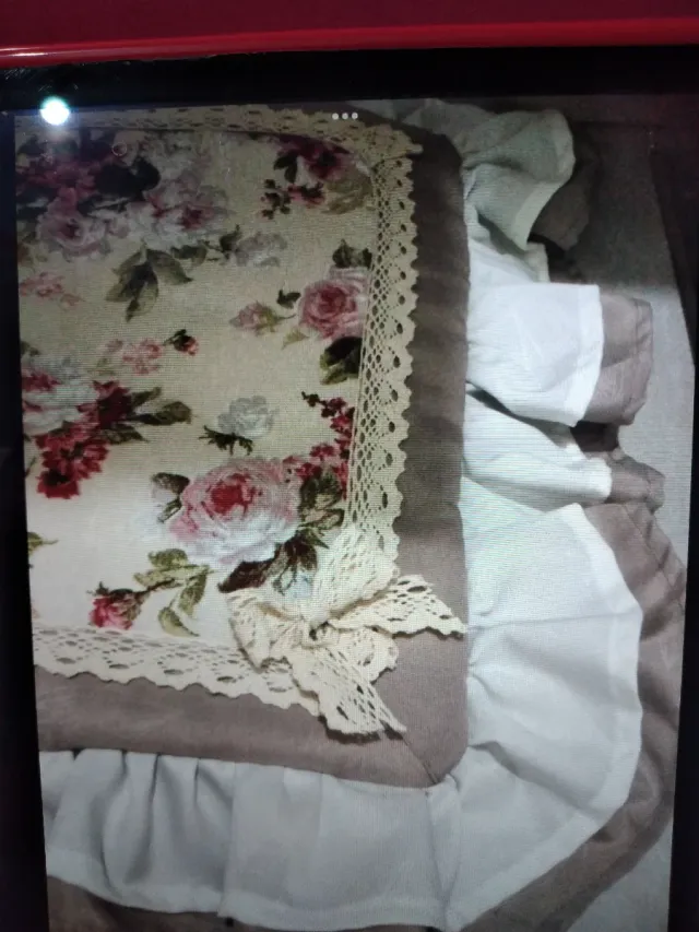 Coordinato cucina floreale